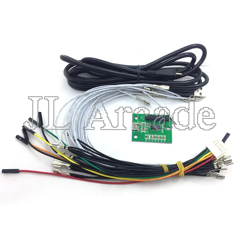 Latest sale DIY Arcade Game Controller Kit XM-08 for PC PS3 Raspberry Pi Including Zero Delay USB Encoder Board | Спорт и