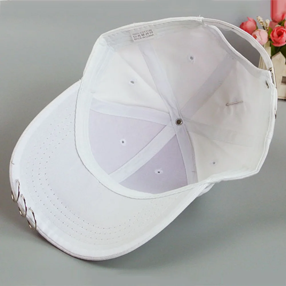 2017 летняя Gd однотонная Защитная изогнутая шапка с кольцом бейсболка для мужчин и