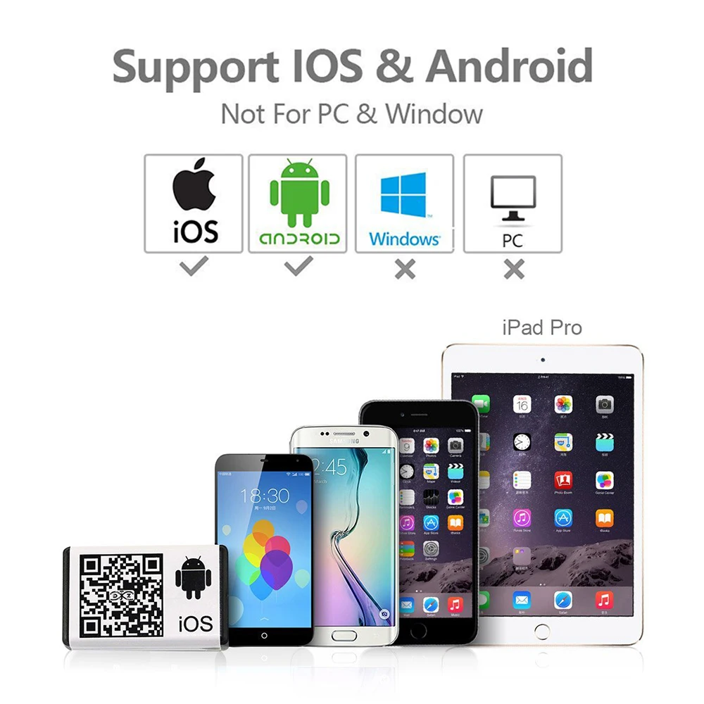 Диагностический инструмент 8 мм эндоскоп Wifi iOS камера Android 720P Iphone бороскоп