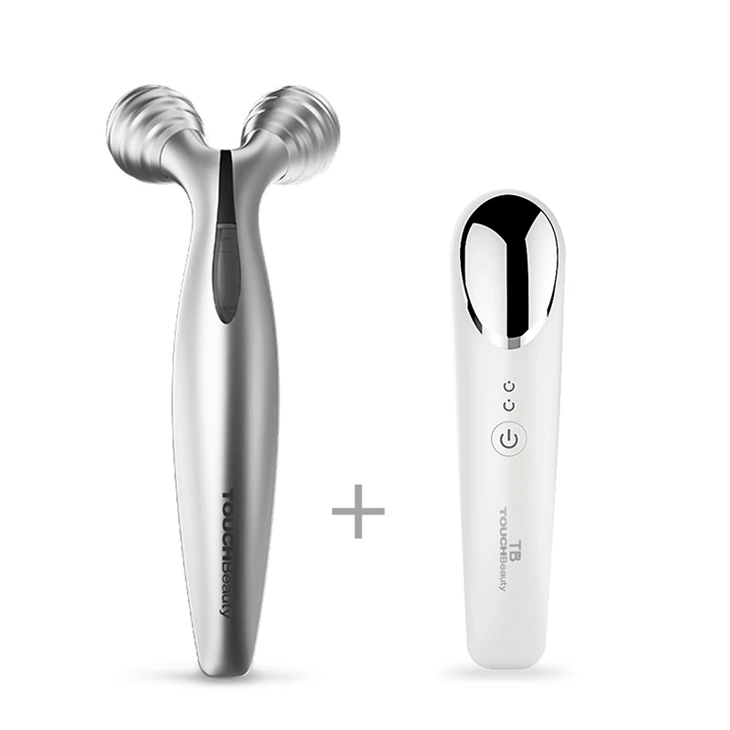 

TOUCHBeauty Facial Roller with 70 degree V-shaped Lifting Device For Facial Toning and Lifting Body Slimming Skin TB-1682 Set