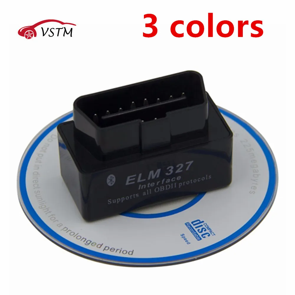 Super Mini Elm327 Bluetooth OBD2 V2.1 Elm 327 Android автомобильный адаптер сканер OBD 2 Elm-327 OBDII
