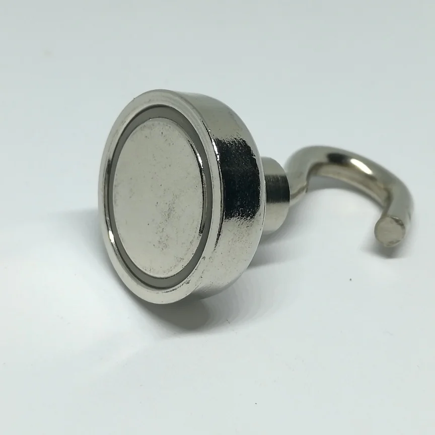 5 шт./лот супертяжелый Неодимовый редкий магнитный держатель крючка N42 диаметр 25