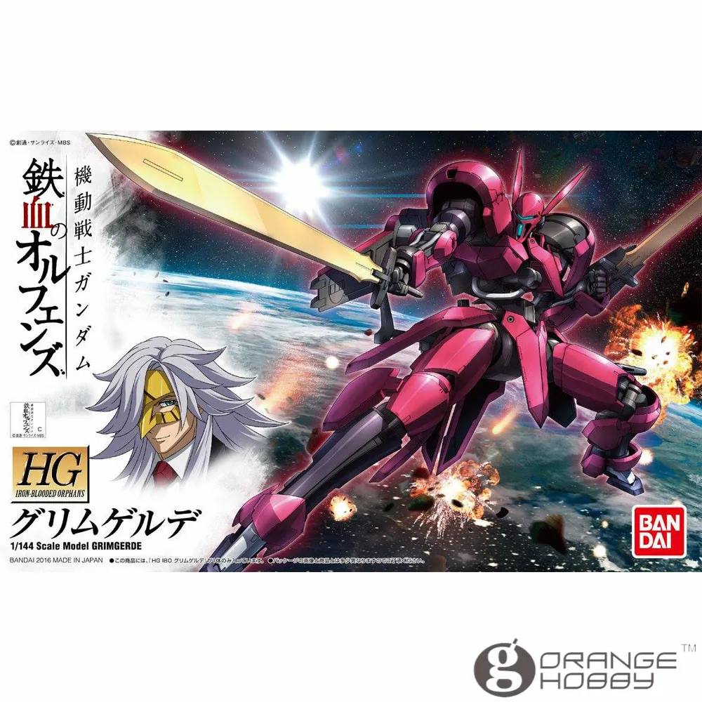 OHS Bandai HG железокровные сироты 014 1/144 набор моделей для мобильных костюмов Grimgerde |
