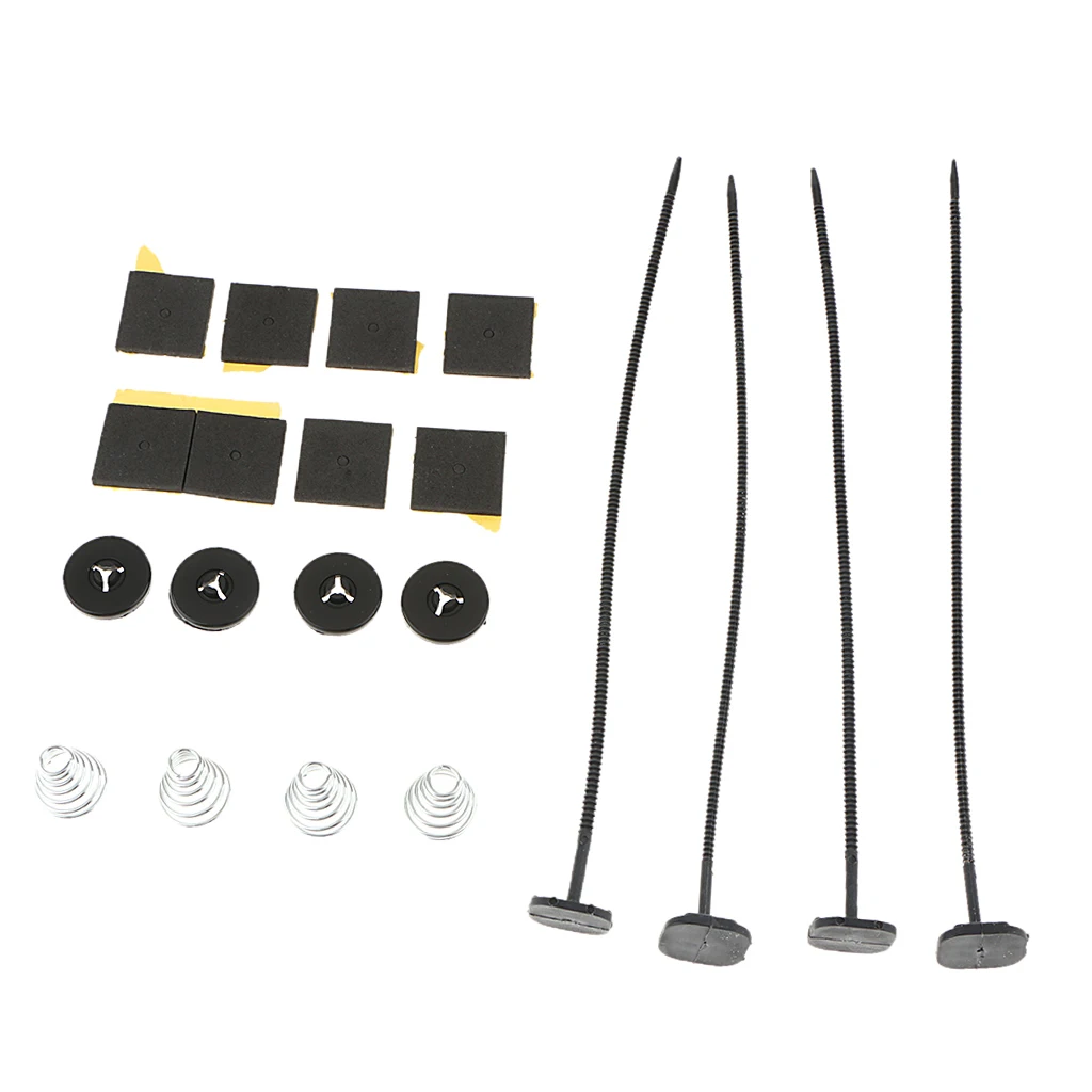 

20 Pieces Electric Fan Cooler Radiator Tie Straps Clips Bracket Mounting Kits