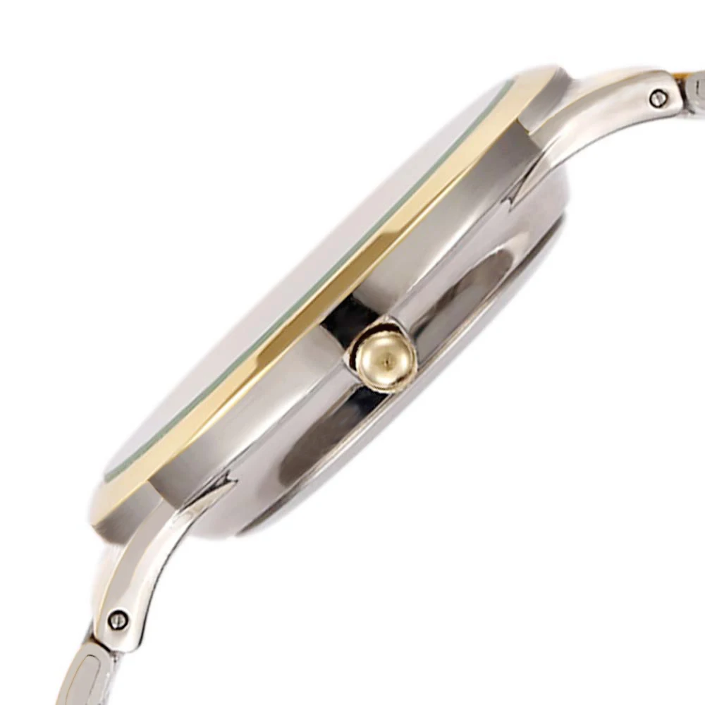 Мужские наручные часы WOONUN Роскошные Кварцевые из нержавеющей стали с покрытием