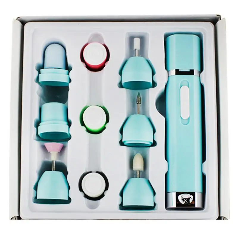

Professional Electric Nail Drill Set Tool Manicure Pedicure Grinding Burnishing Machine With Shaving Head For Nail Art