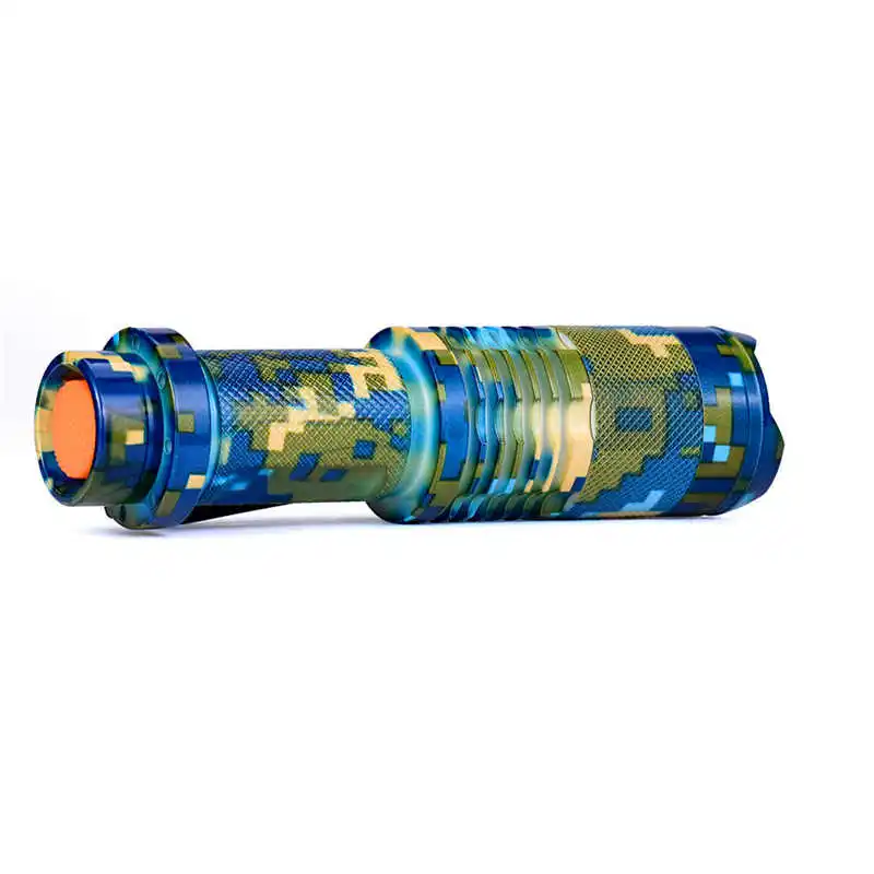Zoomable T6 LED 5 Modes Flashlight Torch Zoom Lamp fanatic Outdoor Light powerful led flashlight use 18650 battery #3S20 | Лампы и