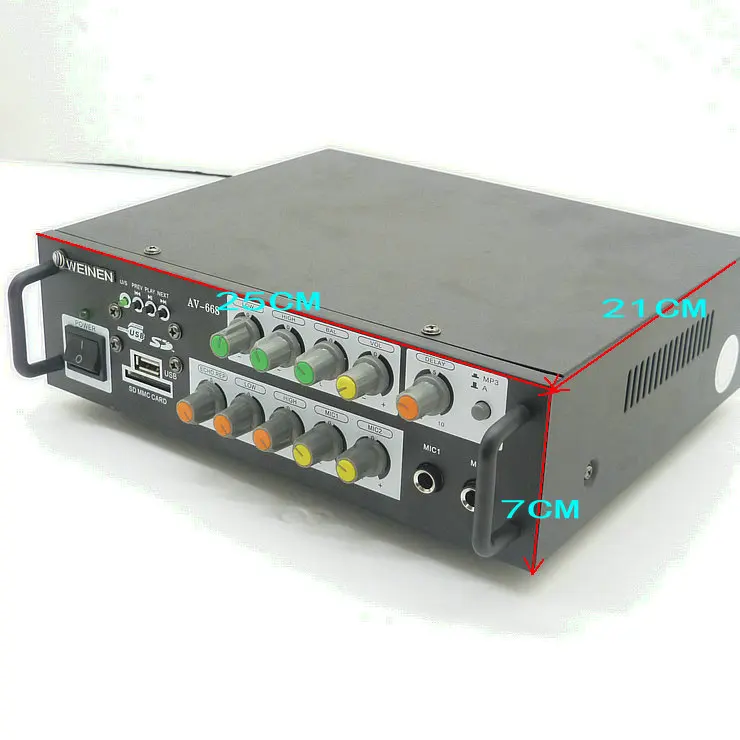 Усилитель KaraoK 150 В переменного тока Вт + 2 0 Вт|home amplifier|karaoke amplifieramplifier karaoke |