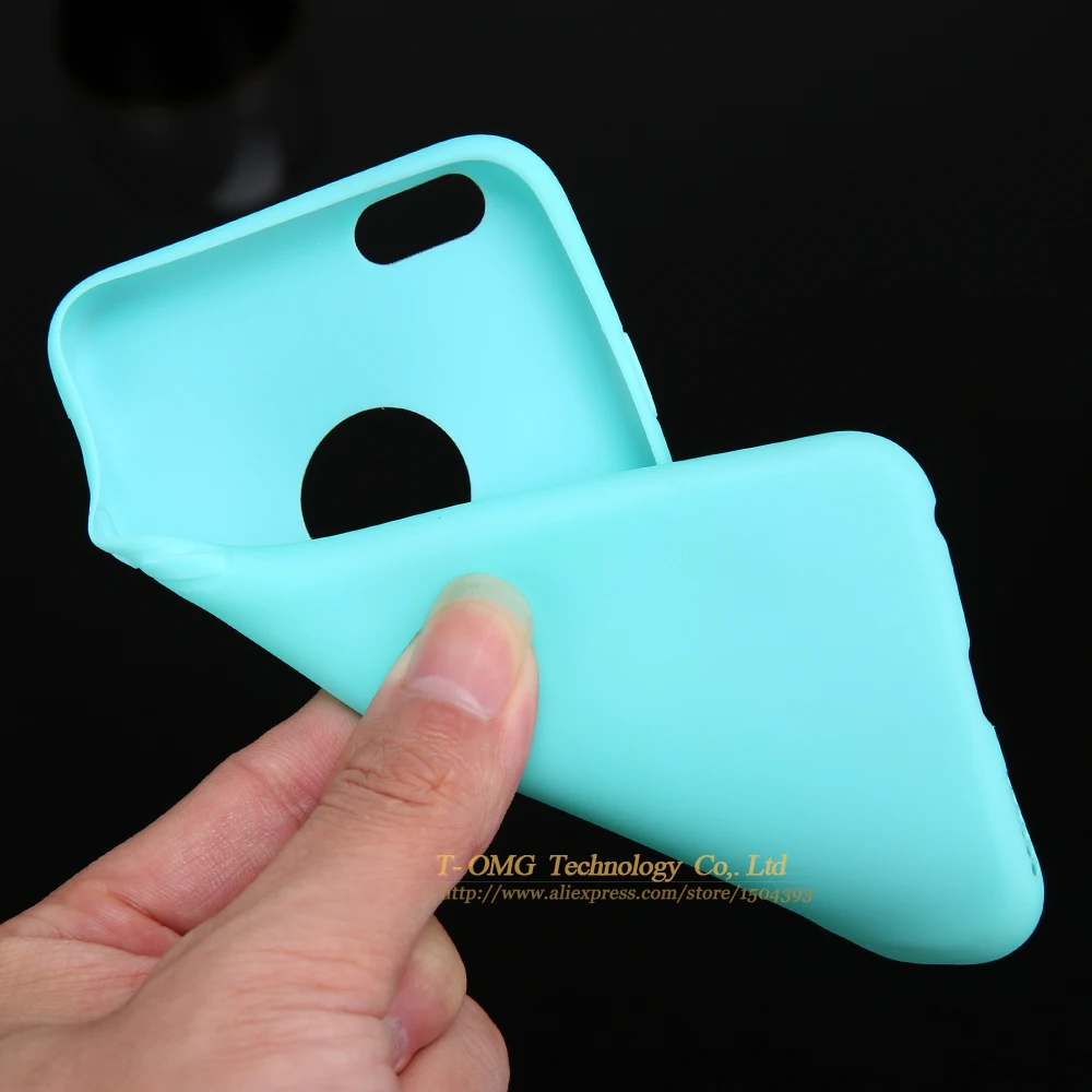 MRRAZA ультратонкий конфеты Цвета телефона чехол для iPhone 8 6 7 плюс мягкая TPU кремния