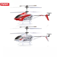 original syma s39 rc helicopter 3 channel equipped with gyro led light remote control distance 100m children gift red white