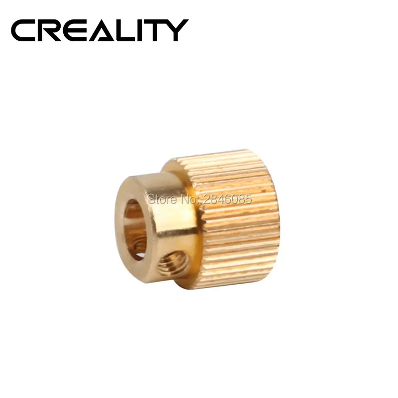5 шт. CREALITY 3d принтер части 3d принтер экструзионное колесо специальное Латунное экструзионное колесо 40 зубчатая передача для экструдера нитей