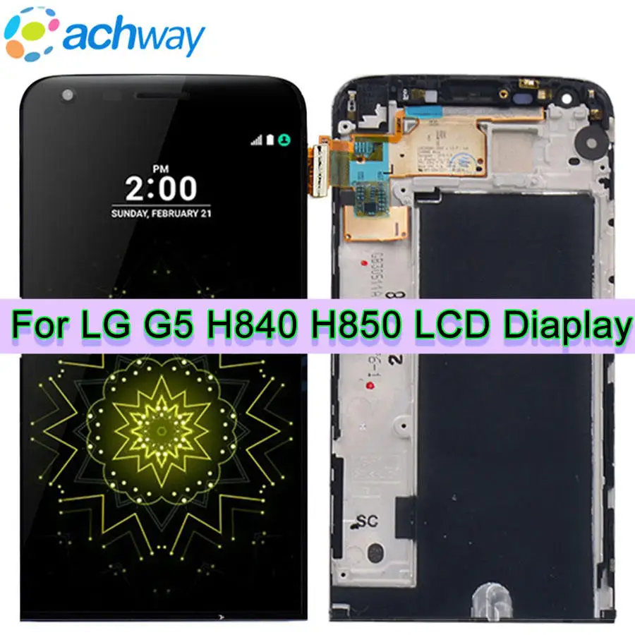 Оригинальный Для LG G5 ЖК дисплей Экран H850 H840 F700 заменитель для Дисплей H860