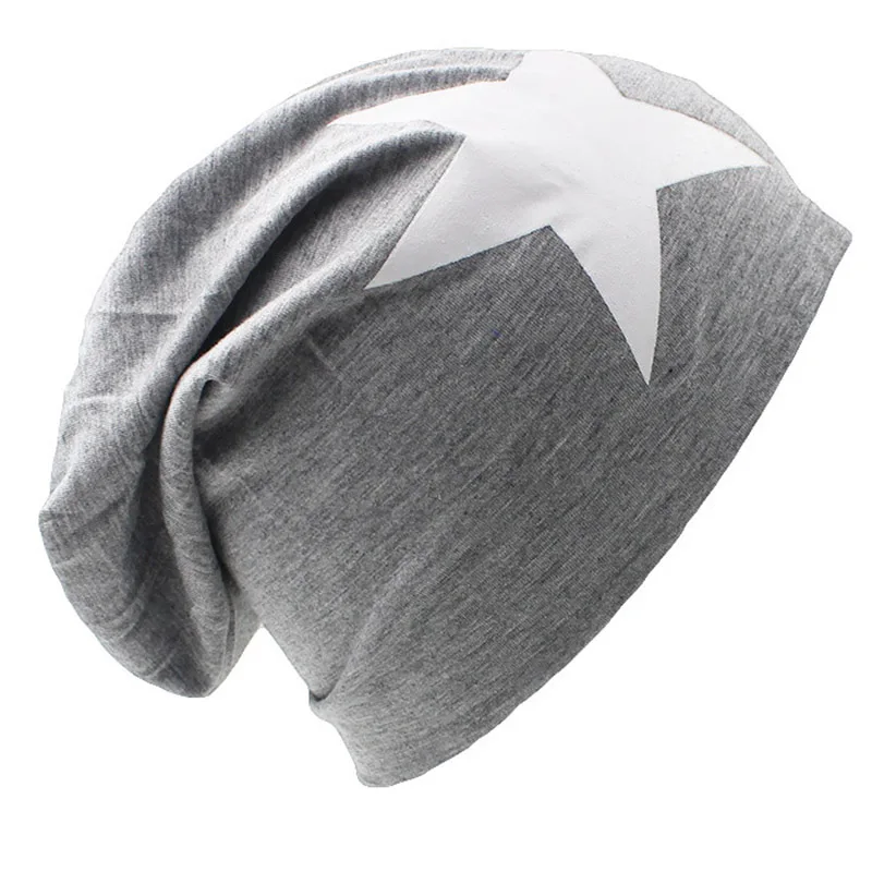 LOVINGSHA модные брендовые осенне зимние шапки для женщин большие звезды тонкие