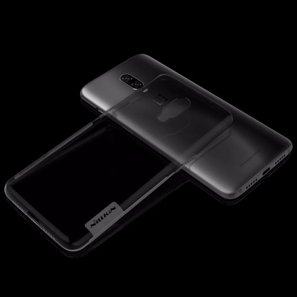 Чехол для oneplus 6T One plus 6T NILLKIN Nature прозрачный мягкий, роскошный, из ТПУ на заднюю панель для oneplus 6T