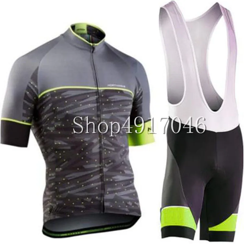 2019 Новый NW короткий рукав Велоспорт Джерси и нагрудник шорты со светоотражающим