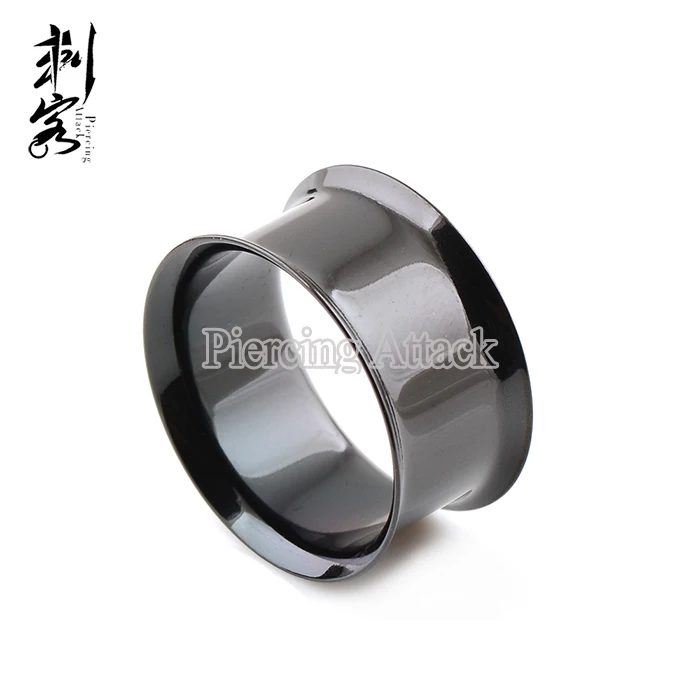 (Мин. Заказ $10) Большой Калибр черный двойной расклешенный Разъем 18 мм-30 мм дешевые