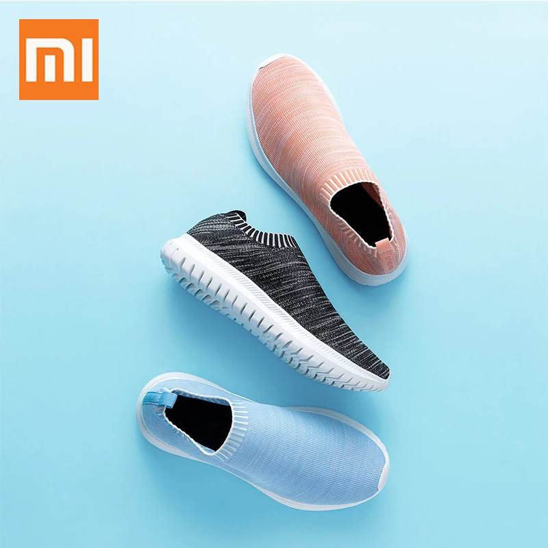 Xiaomi Mijia U REVO/кроссовки; дышащая обувь из сетчатого материала; сезон весна-лето; слипоны на платформе; мягкая прогулочная обувь на плоской подошве для мужчин