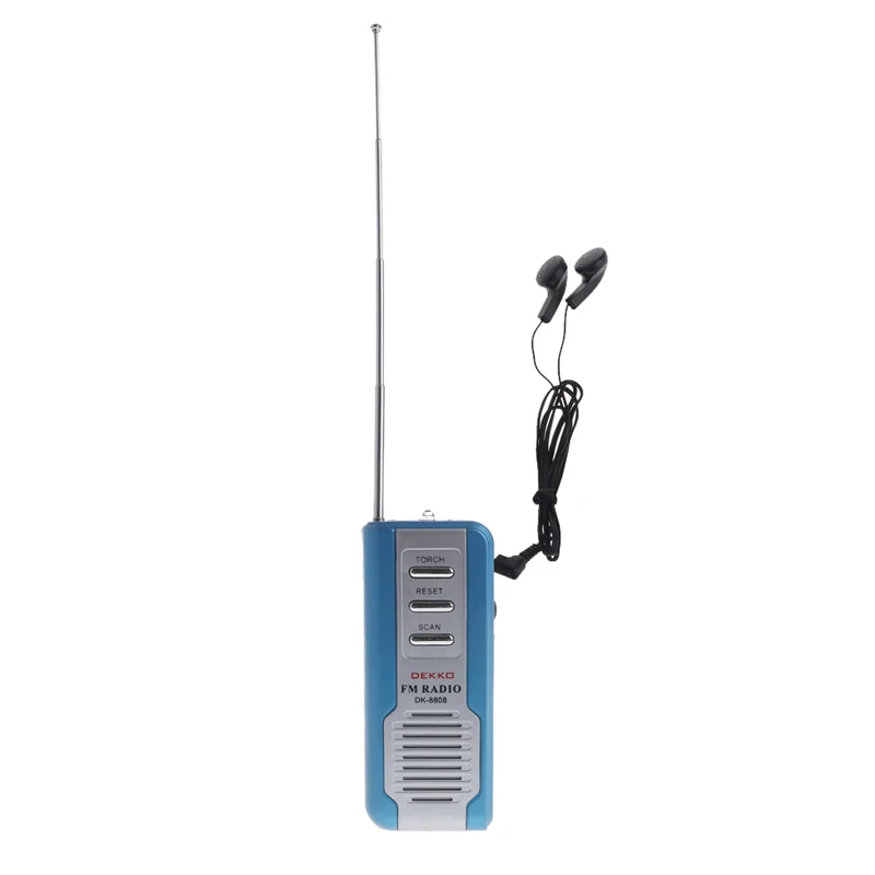 1 комплект новый мини портативный Авто сканирование FM радио приемник клип с