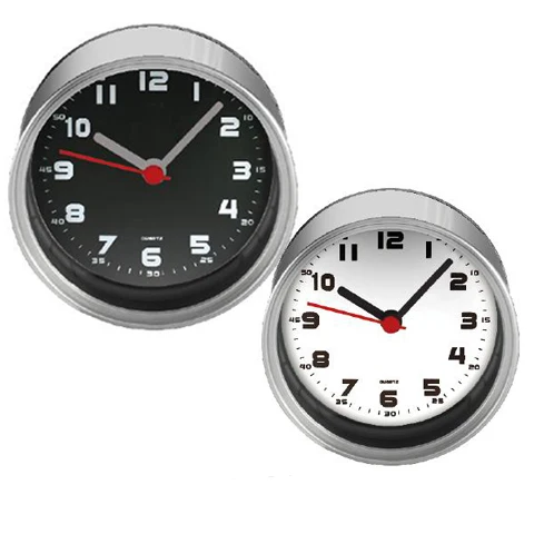 От ePacket цифровые металлические черные настольные часы оловянные аналоговые