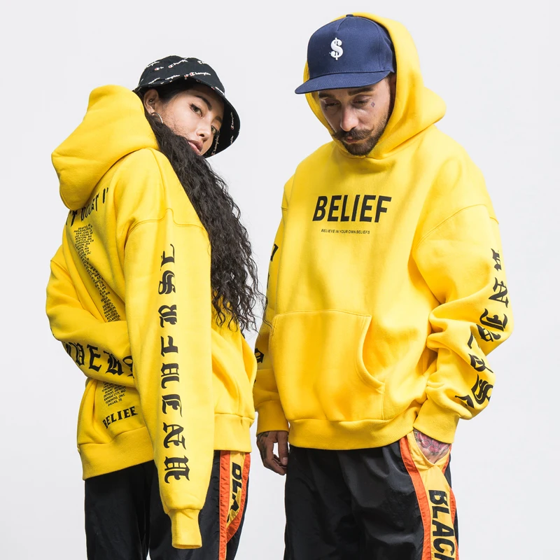 Новинка 2017 Зима Мужская мода с длинными рукавами Толстовка сплошной цвет прилив