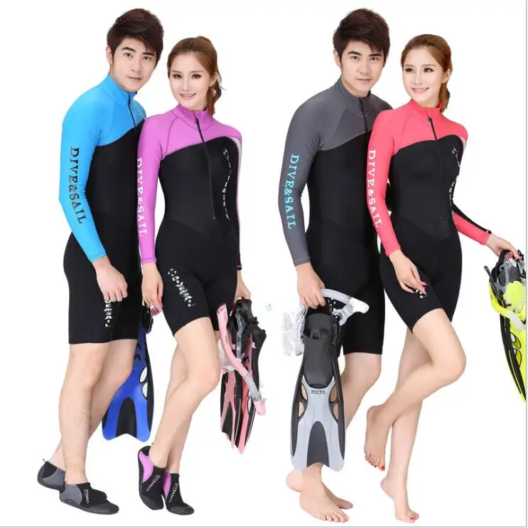 Костюм для дайвинга унисекс с длинным рукавом и шортами 1 5 мм | Спорт развлечения
