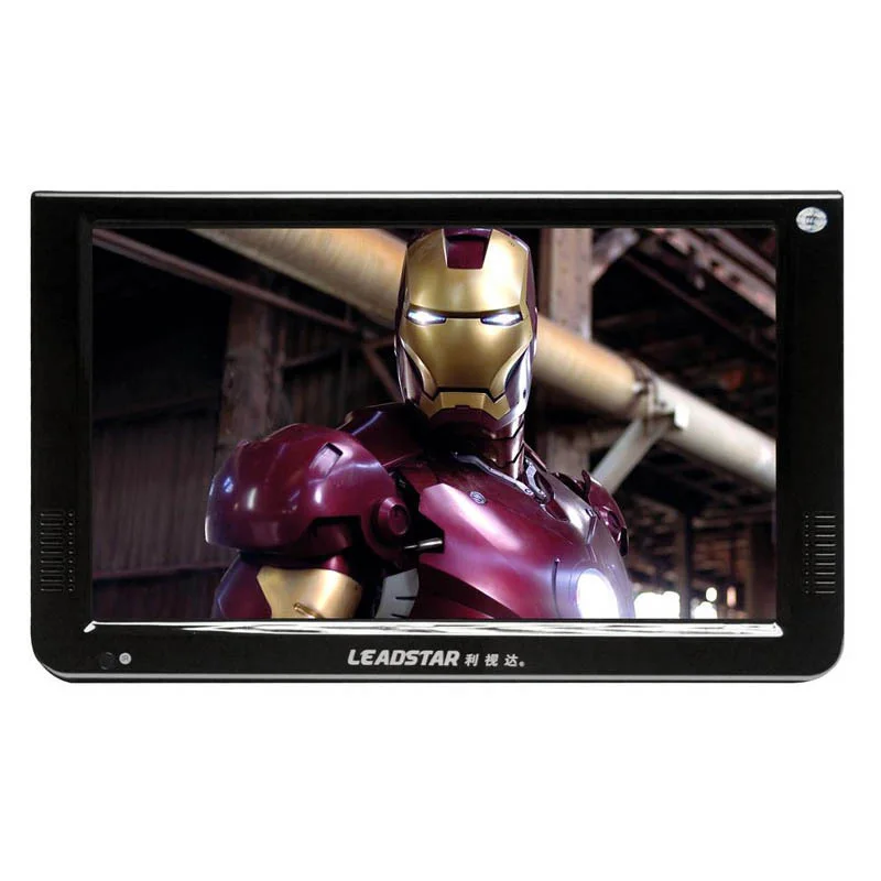Бесплатная доставка цветной Аналоговый портативный телевизор 10 2 дюйма TFT LCD с