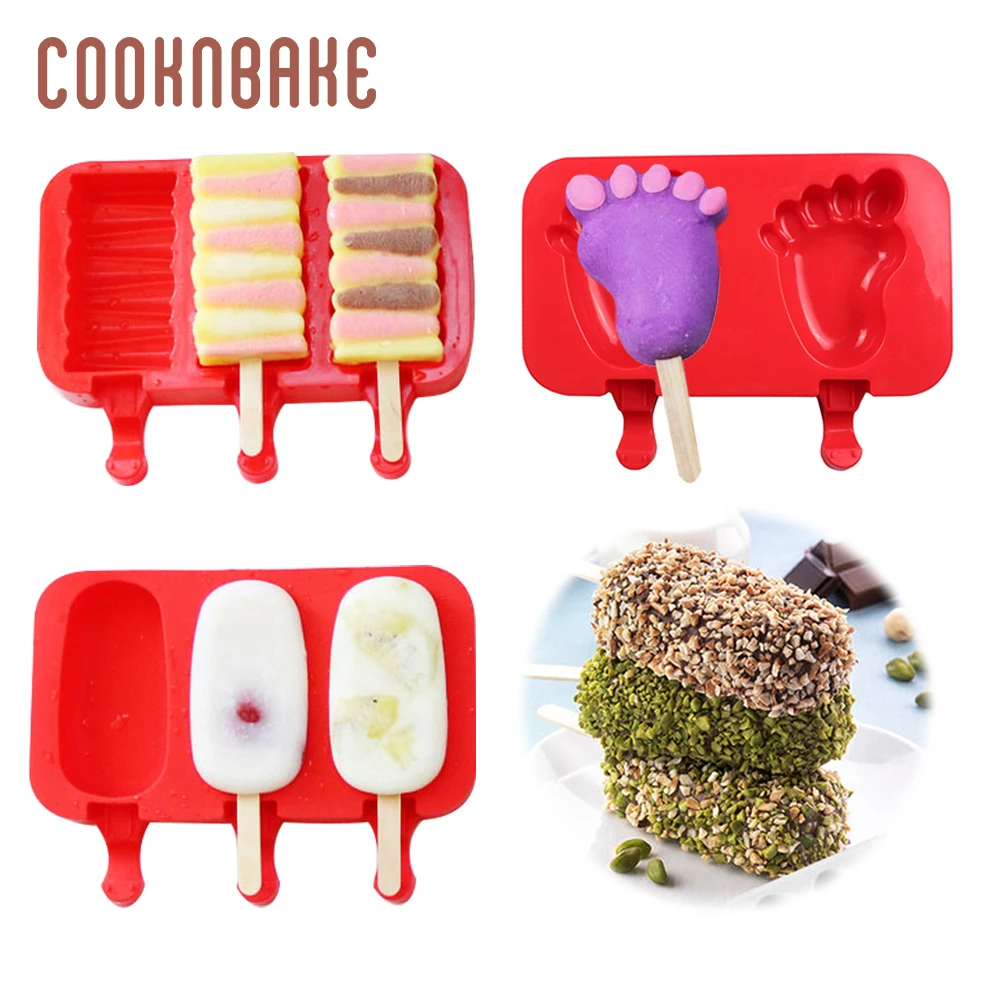 COOKNBAKE овальная силиконовая форма для мороженого кубики инструмент приготовления