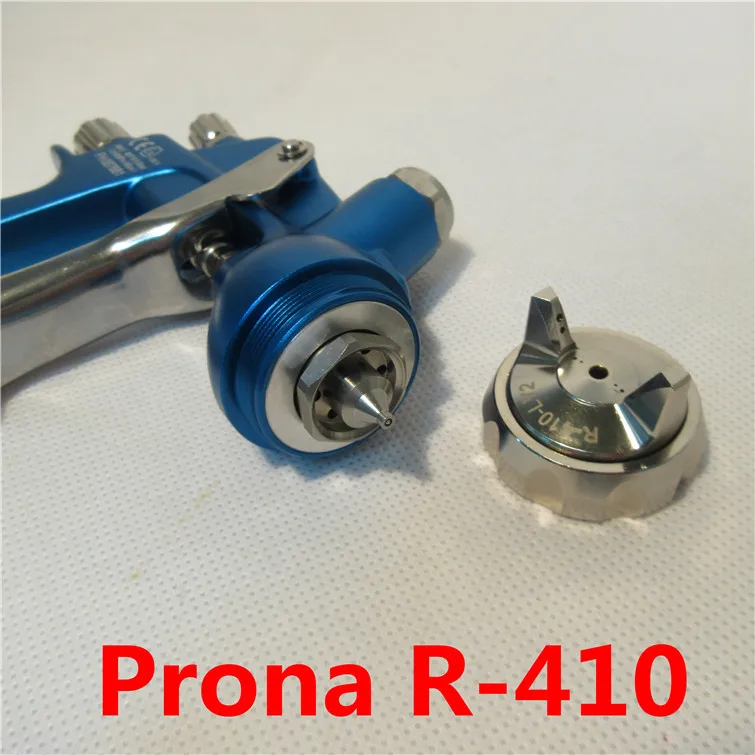 Распылитель Prona с R-410 покрытием, пистолет для покраски воздуха, распылитель для автомобильной мебельной промышленности, пистолет для покраски автомобиля, R410