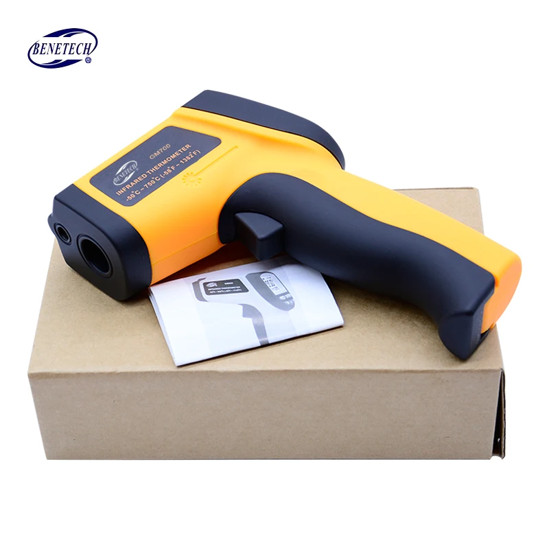 

BENETECH Digital thermometer gun non contact infrared thermometer temperature gun ir thermometer industrial GM320~GM900