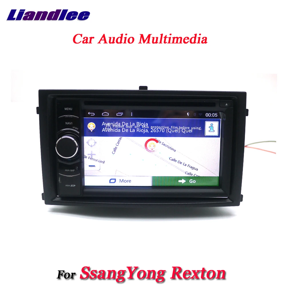 Liandlee автомобильная система Android 8,0 для SsangYong Rexton радио dvd-плеер рамка USB AUX gps Navi Карта Навигация HD экран мультимедиа