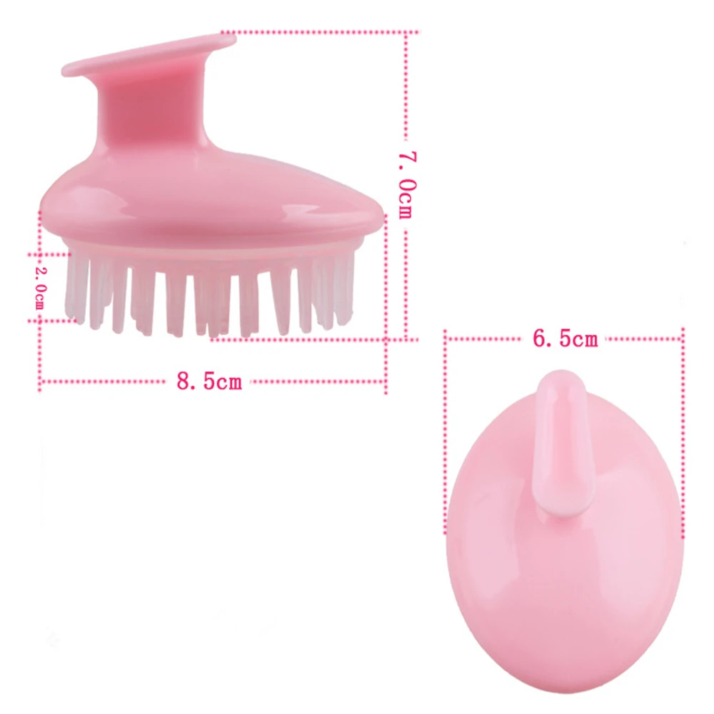 1 pcs Spa Slimming Massage Brush Shampoo Wide Tooth Comb Hair Washing Shower Scalp Soft Head | Красота и здоровье