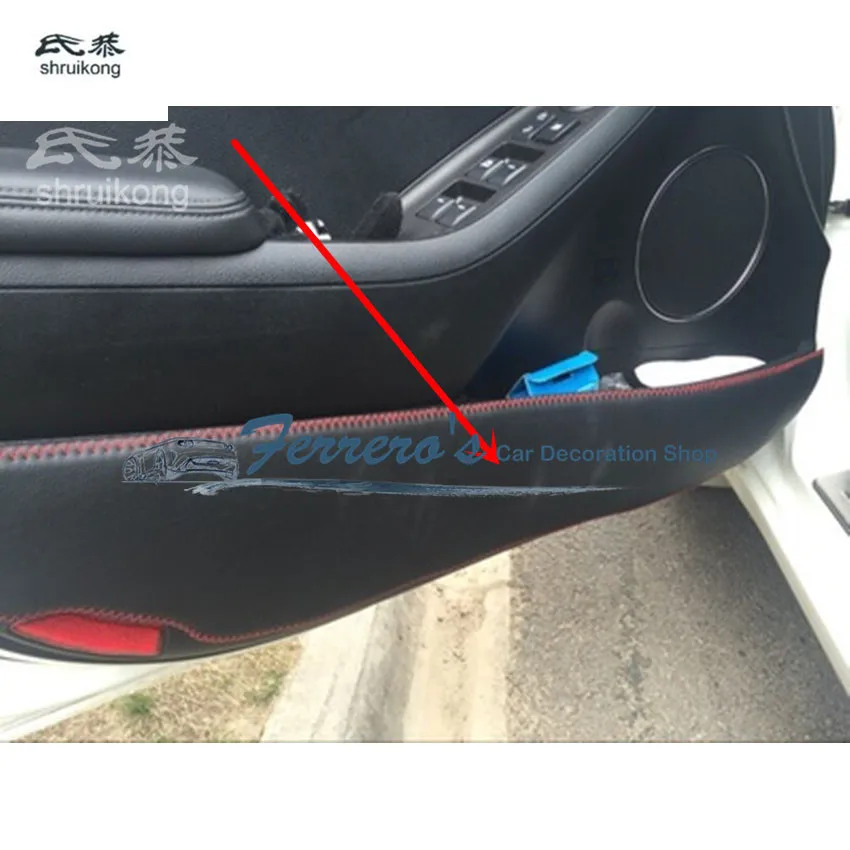 4 шт./лот для 2013 2017 KIA CERATO K3 автомобильные наклейки из искусственной кожи