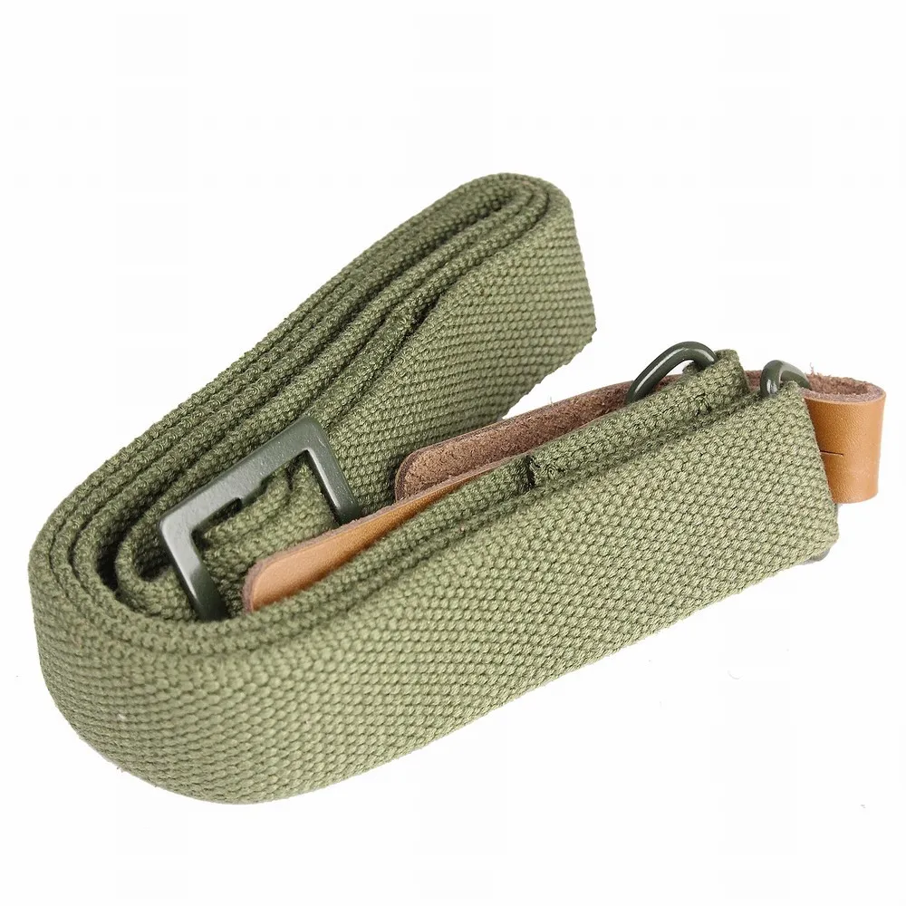 Airsoft Охота AK винтовка Слинг одну точку пистолет ремень тактический регулируемый тяжелых проведения пушки винтовки ремень - Цвет: Olive Drab