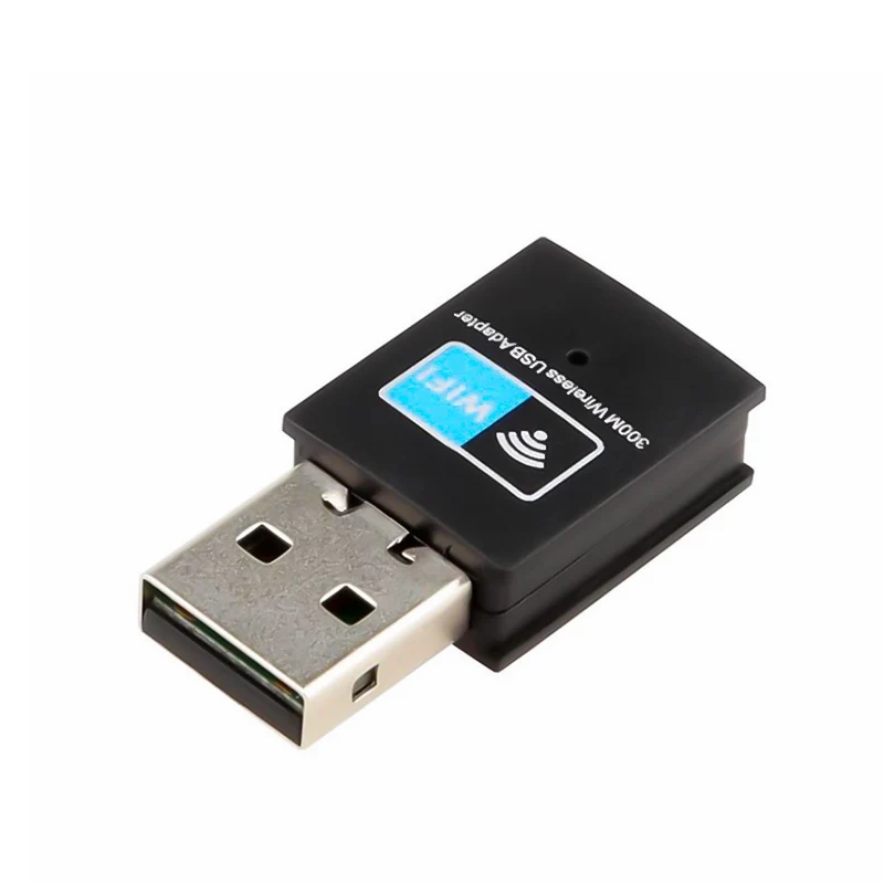 300 Мбит/с мини беспроводной WiFi адаптер USB Сеть Lan Карта 2 4 ГГц приемник 802.11n/b/g Wi Fi