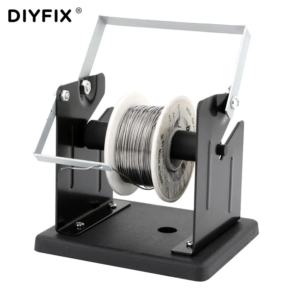 Оловянно-свинцовая паяльная проволока DIYFIX металлический держатель подставка