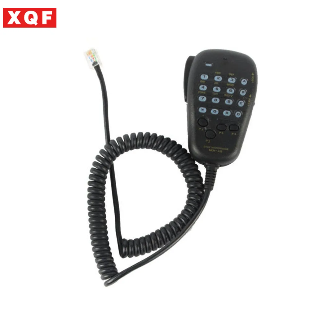 XQF DTMF MH 48A6J ручной микрофон RJ 45 разъем для Yaesu FT 8900 2800M OT8G радио|radio mic|hand radioyaesu mic |