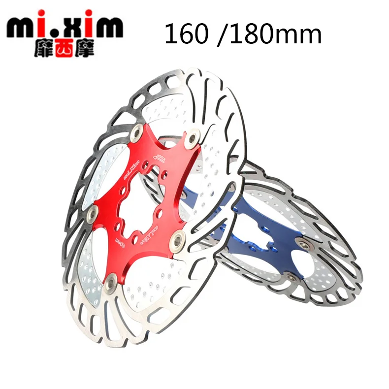 Mi. Xim 160/180 мм MTB велосипед излучающий диск с шестью отверстиями тормозной шесть