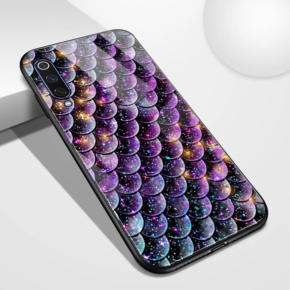 Чехол для Redmi K20 стеклянная задняя крышка чехол redmi note 7 с изображением рыбьей