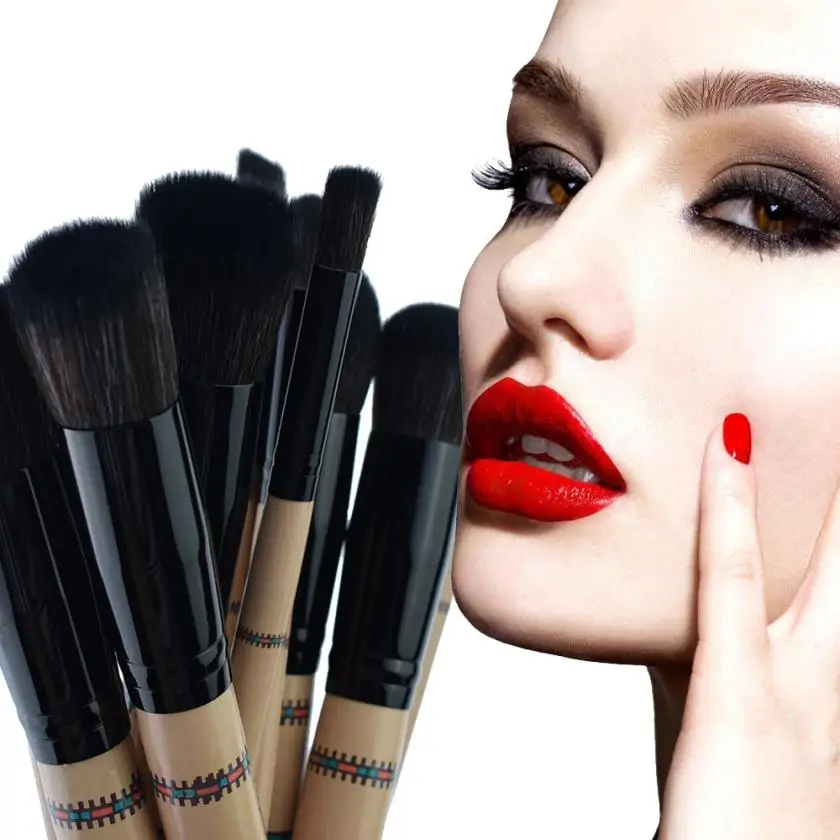Beauty Girl 10 шт Профессиональная Пудра основа для бровей подводка глаз с ресницами