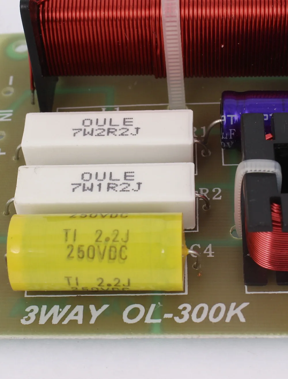 UXCELL 2 шт. 180 Вт HiFi фильтры для кроссовера 3 полосная аудиосистема динамиков|audio