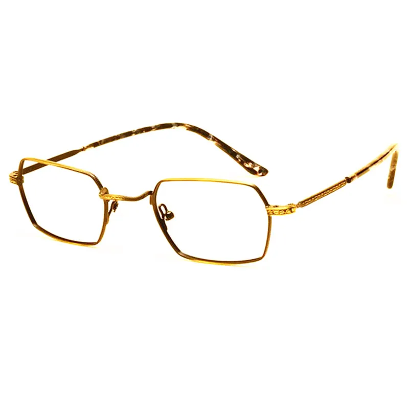 

Vintage Full Rim Metal Eyeglasses Frames Rx able man women Glasses Spectacles