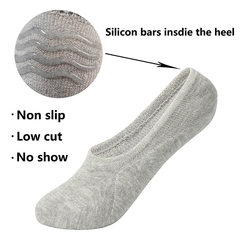 Носки-невидимки AZUE женские/мужские мягкие хлопковые повседневные низкие лоферы
