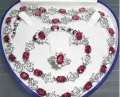 

Charming set Jewelry Silver crystal Necklace Bracelet Earring Ring watch wholesale Quartz jade CZ