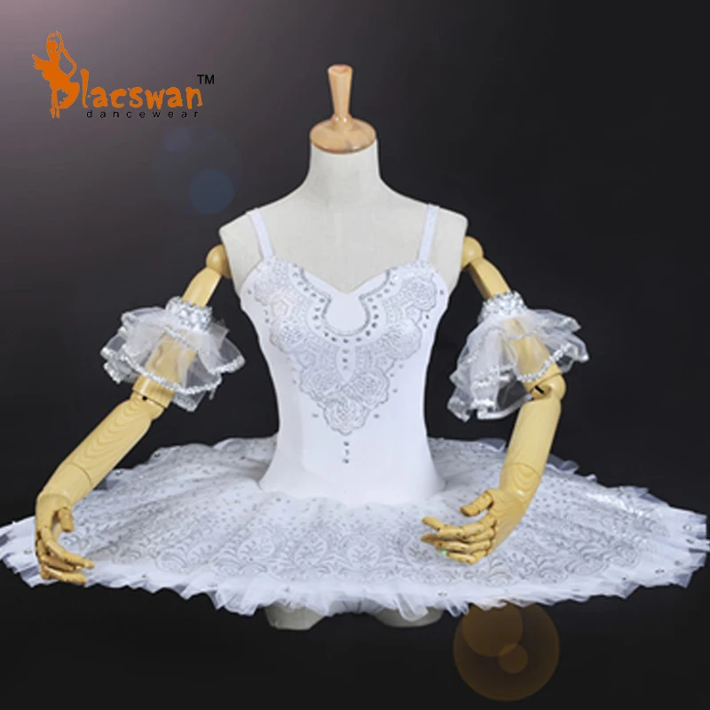

Professional ballet tutu adult white platter performance tutus BT629