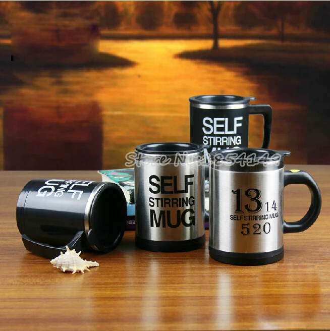 1 шт. автоматический простой перемешивания кофе чай 304 нержавеющая сталь 300-350 мл