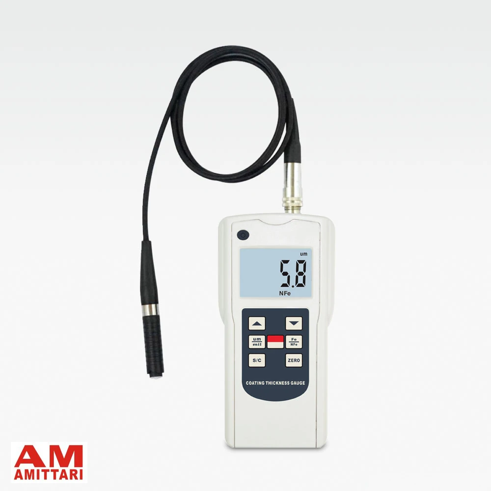 Brand Genuine AMITTARI Digital Micro Coating Thickness Gauge Meter for small workpiece sample surface object Minimum 2mm | Инструменты