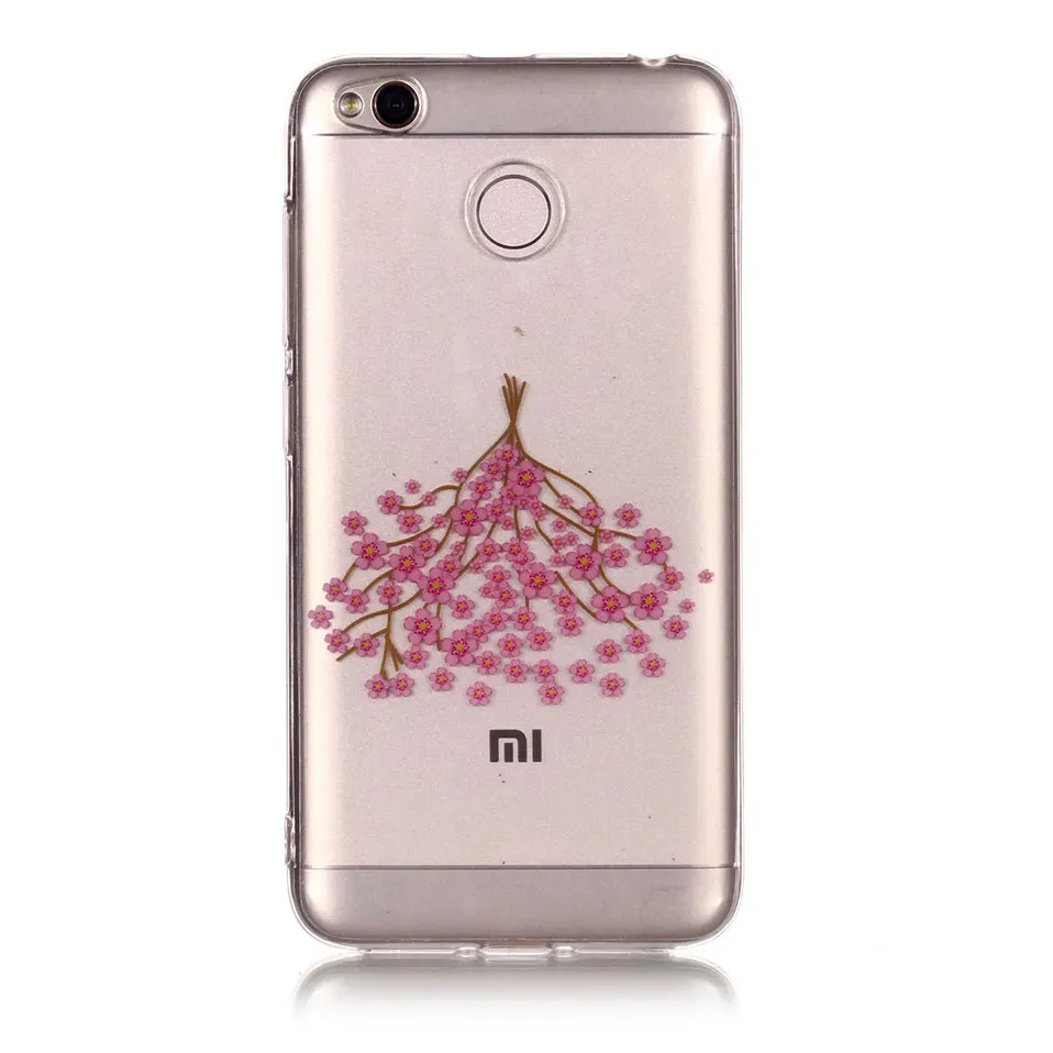 Мягкий ТПУ чехол для телефона Xiaomi Redmi 4X 5A Cherry невый цвет Note 5 Pro Корпус Couqe |