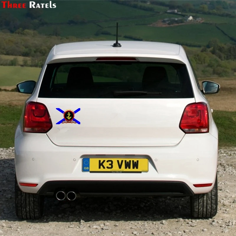 Three Ratels TZ 1718# 18*12см морская пехота где мы там победа прикольные наклейки на авто