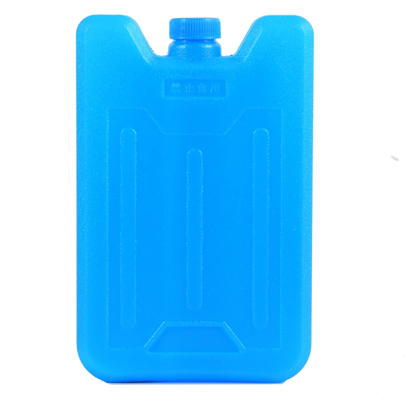 HDPE наполненный льдом контейнер плоского типа ледяной ящик для ланча и сумки-холодильники большой емкости 600 мл Абсорбирующая полимерная смола коробка