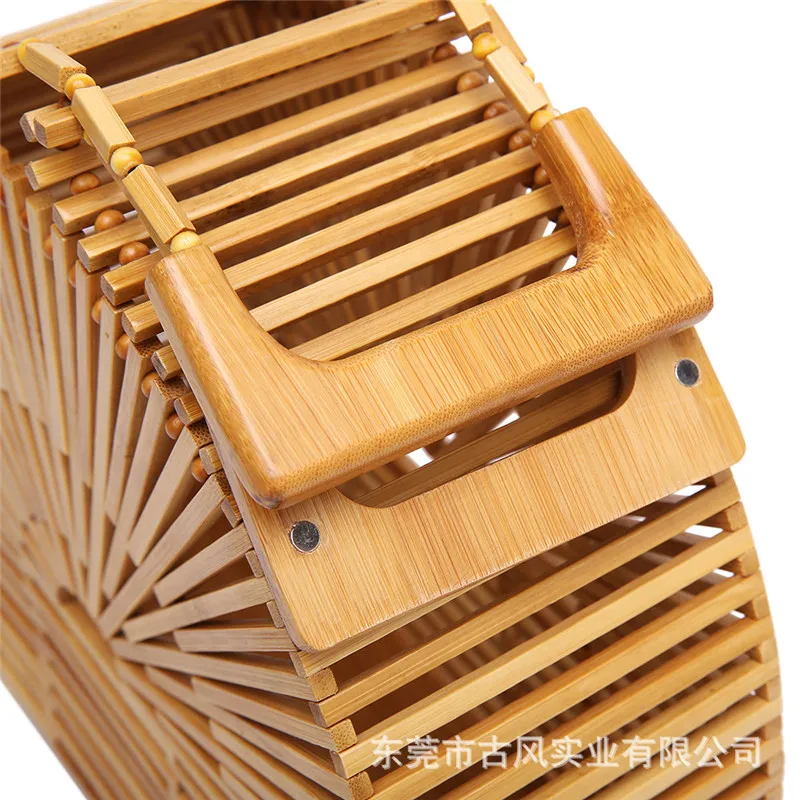 Роскошные сумки для женщин бамбуковые с верхней ручкой Женская Повседневная